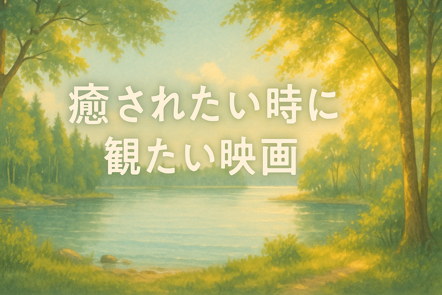 疲れているときにおすすめな癒し映画